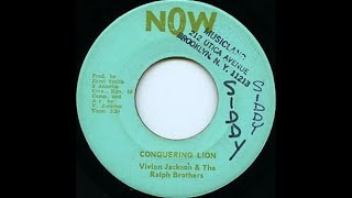 Yabby You amp The Ralph Brothers  Conquering Lion [upl. by Adlecirg]