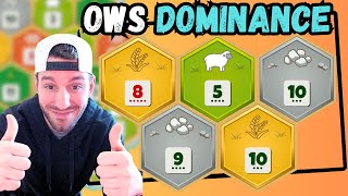 HILARIOUS Catan Placements for Top 3 Ranked Player  Ore Wheat Sheep Gameplay [upl. by Iloj]