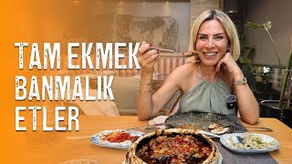 Etiler’de ekmek banmalık etçi “Tepsi Et” [upl. by Worlock]