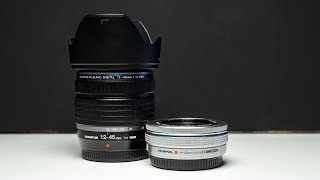 Olympus 1245mm F40 vs 1442mm Kit lens ft Red35 [upl. by Yhtomiht]