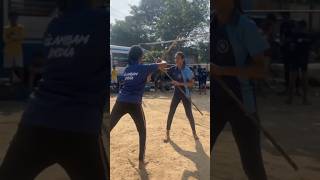 Silambam in Mocobot style silambam silambattam sarathsilambam tamilmusicMocobot [upl. by Htenaj]