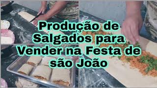 Produção de Joelho de frango para Congelar Vamos vender na festa de são João [upl. by Lehcim]