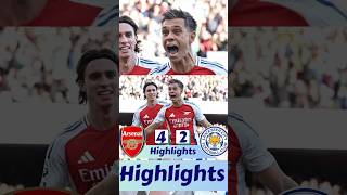 Arsenal vs Leicester City Highlights  Premier League 2024 football soccer arsenal leicestercity [upl. by Lambart]