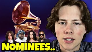 The 2025 Grammy Nominations are [upl. by Attoynek]