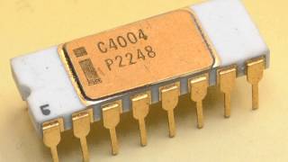 Worlds First Microprocessor 1971 Intel 4004 [upl. by Galven]