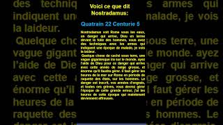 Short quatrain 22 Centurie 5 de Nostradamus [upl. by Manly719]