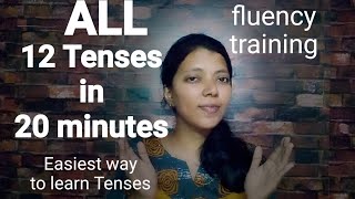 ALL TENSES  Spoken English through Tamil [upl. by Em]