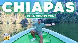 ¿QUÉ HACER EN CHIAPAS MÉXICO 🇲🇽 La GUÍA COMPLETA y DEFINITIVA Los MEJORES lugares en 10 DÍAS  𝟒 𝐊 [upl. by Gibeon645]