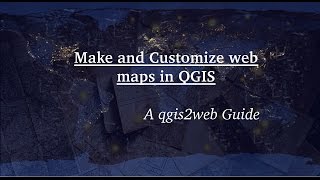 Web Maps using qgis2web stepbystep process [upl. by Castara]