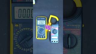 Multimeter Vs Clampmeter  Difference BW  electrical multimeter clampmeter [upl. by Terle]