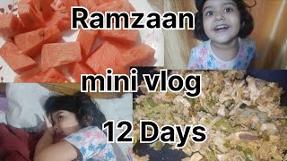 Ramzan 12 days llvlogvideo minivlog ramzan youtubevideos [upl. by Whiney]