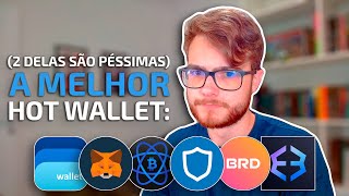 MELHORES CARTEIRAS DE CRIPTO WALLETS PARA CELULAR  Tem 2 muito famosas que são péssimas [upl. by Tremain]