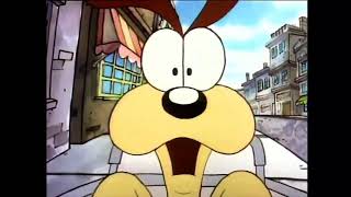 Garfield and friends intro With The Garfield Show theme [upl. by Alyhs803]