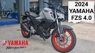 2024 Yamaha FZS VERSION 40 DELUXE  LORD OF THE STREET DETAILED REVIEW [upl. by Sue925]