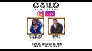 GalloTheGuyYouKnow NIVEA Interview Season 8 [upl. by Yelahs]