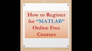 MATLAB COURSES ONRAMP SIMULINK DEEP LEARNING  ONLINE FREE COURSES [upl. by Ainolloppa350]