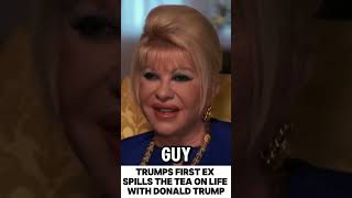 Trumps Former Wife Ivana Spills the Tea on her Marriage and Unexpected Divorce trump [upl. by Farly]