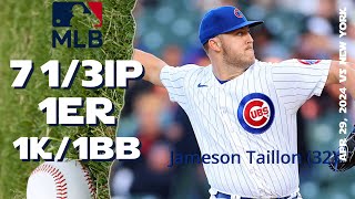 Jameson Taillon April 29 2024  MLB highlights [upl. by Barb]