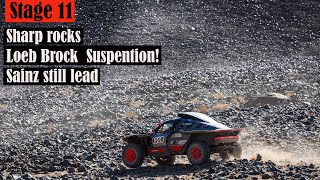 Dakar Rally 2024 stage 11  audisport Team Summary [upl. by Ana]