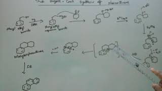 Synthesis of phenanthrene BogertCook synthesis [upl. by Jacobine]