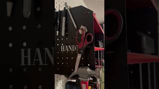 HohoHANDT Santa’s secret to a clean workshop The HANDT Pegboard Tool Organizer handt [upl. by Rubin661]