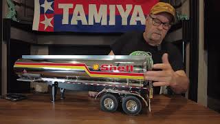 Building the Tamiya TankTrailer for Tamiya 114 Tractor Truck [upl. by Isyed]