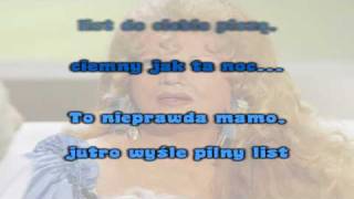 Violetta Villas  Do Ciebie Mamo Karaoke  Instrumental [upl. by Joby83]