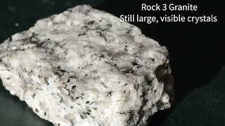 Easily Identifying Common Igneous Rocks education science [upl. by Airalednac]