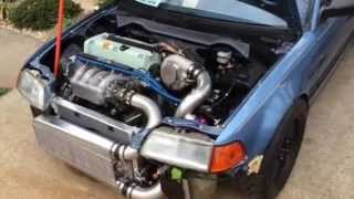 K24A1 Vtec Killer Idle on the D3FTRAP [upl. by Doowrehs]