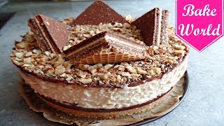 KNOPPERS TORTE selber machen  ohne backen  schnell amp einfach [upl. by Neersin129]