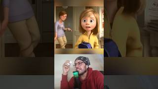 🤣🤣🤣 Inside Out Rileys First Date  Reaction insideout2 funny shorts moviereaction [upl. by Nodnrb]