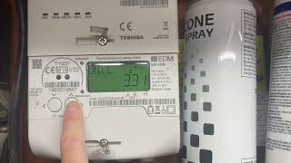 How to read multitariff smart meter EMDI ES10B [upl. by Auqkinahs]