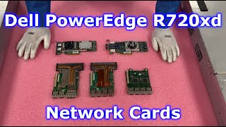 Dell PowerEdge R720xd Server NICs  Network Card Options  NIC 1GbE 10GbE RJ45 SFP  Installation [upl. by Cates298]