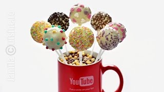 Cake pops pas cu pas  How To Make Cake Pops CC Eng Sub  JamilaCuisine [upl. by Jabe]