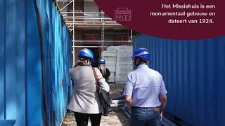 Bouw sociale huurwoningen Brederode Wonen  video Missiehuis 2024 [upl. by Llered]