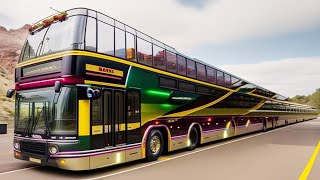 The 10 Longest Buses in the World [upl. by Vig]