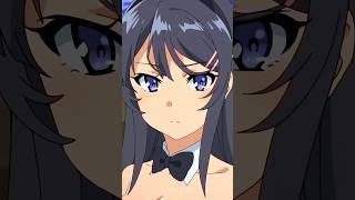 Mai Sakurajima I Rascal Does Not Dream of Bunny Girl Senpai anime animeedit animeedit [upl. by Atibat]