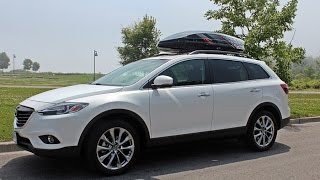 2014 Mazda CX9 Review  The CX9 Goes Camping [upl. by Ahsata]