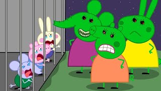 Zombie Apocalypse Zombies Appear At The Maternity Hospital🧟‍♀️  Peppa Pig Funny Animation [upl. by Illac]