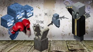 100 EVOKERS VS MINECRAFT WITHER BOSS [upl. by Hehre]