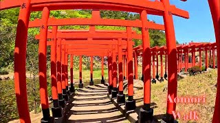 Senbon Tori Takayamainari Aomori walk tour 【4K】52024 [upl. by Atinaej]