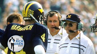 John Harbaugh on Brother Jim’s First Time Getting Yelled at by Bo Schembechler  The Rich Eisen Show [upl. by Tann]