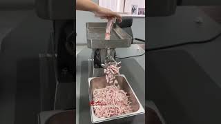 Meat grinder processes frozen meatA meat grinder manufacturer from China Welcome to contact me [upl. by Bethena]