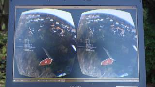 Oculus Rift FPV with MavLink HUD second test flight [upl. by Asemaj333]