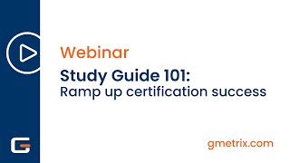 GMetrix Study Guide 101 [upl. by Chickie]