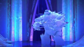 Frozen End of Credits Scene HD  Marshmallow Snow Monster finds Elsas Crown [upl. by Wagshul158]