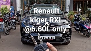 Renault KIGER RXL variant Full Detailed walk around at just 660 lakhs [upl. by Yelnik297]