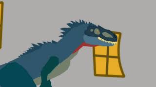 Titan Gorosaurus vs Gorosaurus animation [upl. by Ailyn]