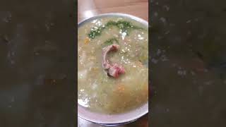 sopa cuchuco de trigo con hueso carnudo [upl. by Ikkir]