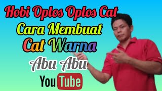 Cat oplosan warna abu abuK21 metalic n max nippon paint MardiantoNipan [upl. by Gabriello840]